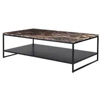 Stone Coffee Table Dark Emperador
